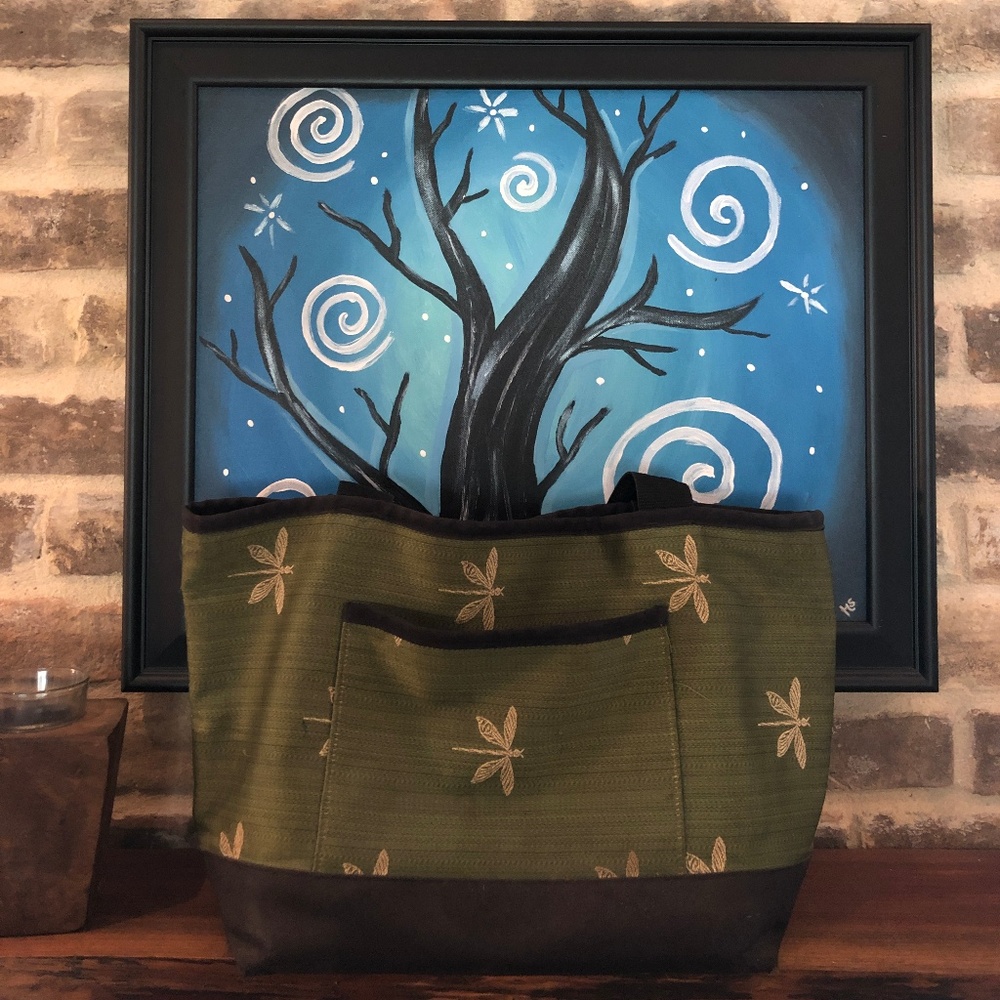 Sally Spicer Dragonfly Tote
